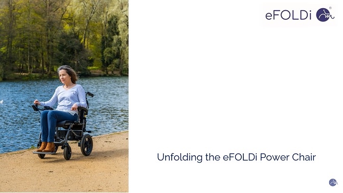 Unfolding the eFOLDi Powerchair