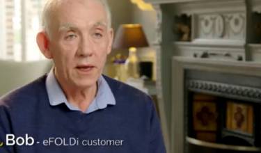 eFOLDi customer Bob giving testimonial